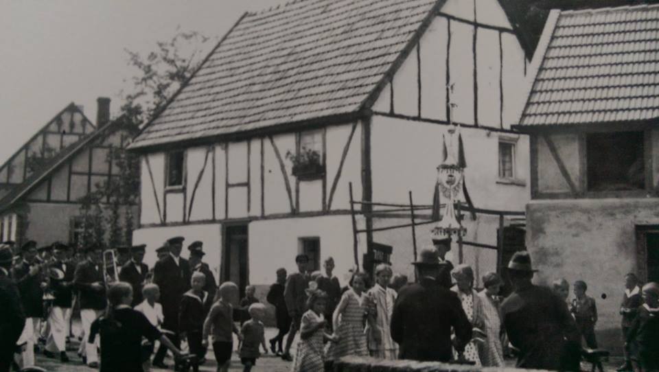 Schützenfestzug im Jahr 1920