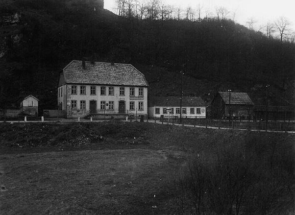 Der Bahnhof um 1930